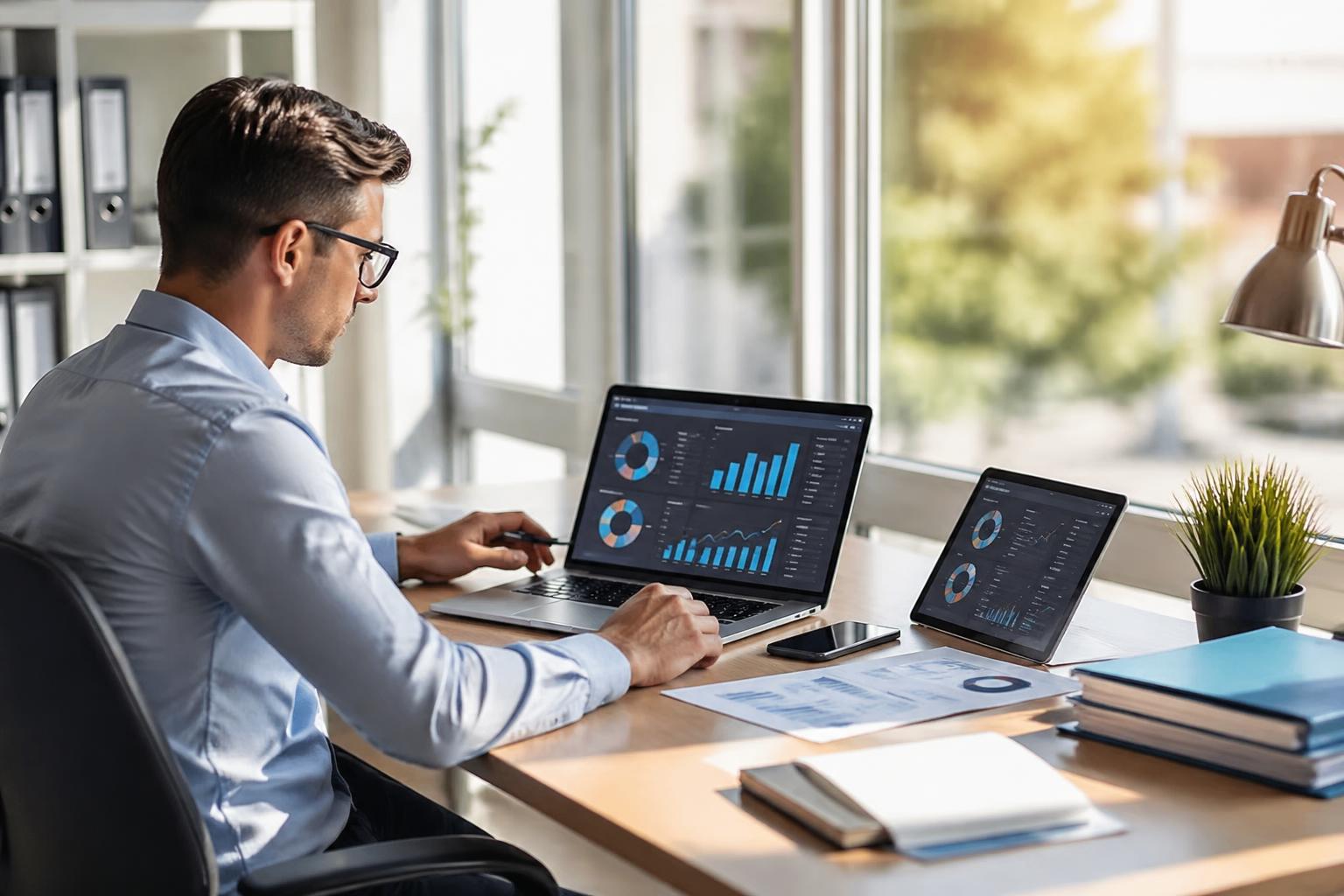 simplifiez votre gestion financière avec un comptable internet et gagnez du temps grâce à la gestion en ligne efficace et accessible partout.