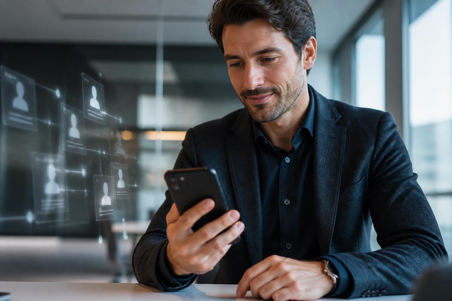 créez gratuitement votre carte de visite digitale en un clic et valorisez votre profil professionnel avec simplicité et rapidité.