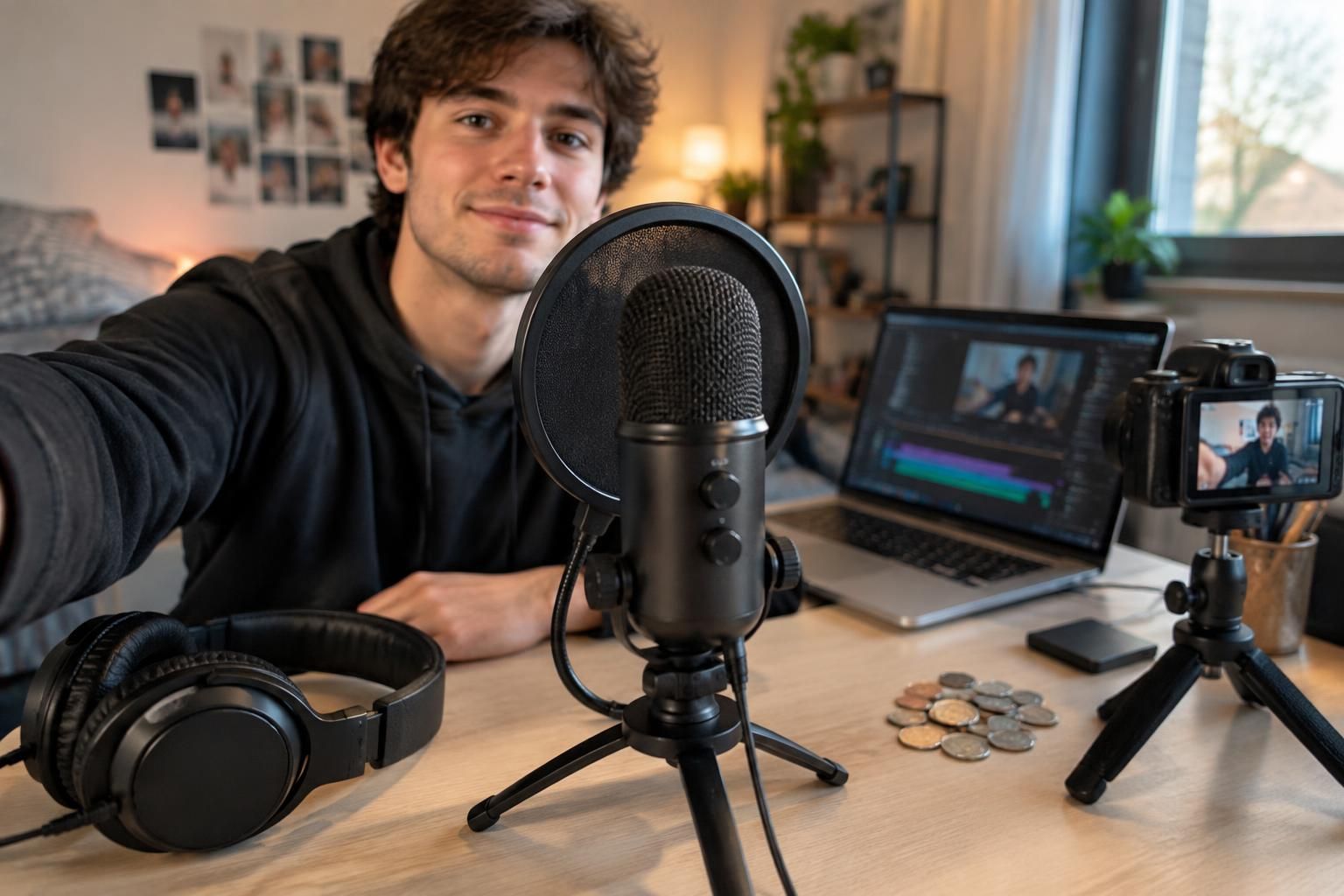 quel micro choisir pour débuter sur youtube avec 100 euros ? découvrez les options adaptées à votre budget pour obtenir un son clair et soigné.