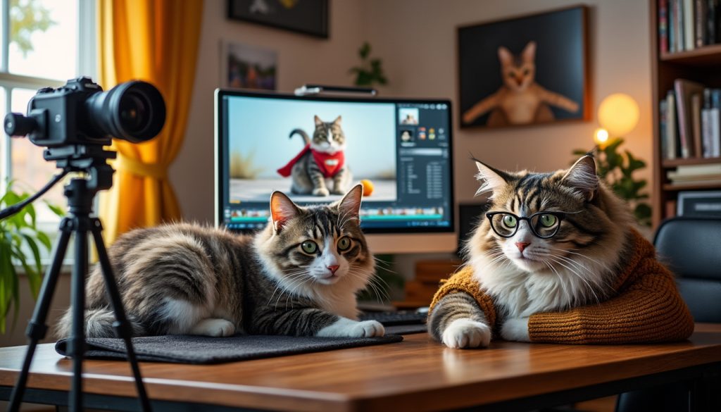 découvrez comment créer des vidéos de chats captivantes grâce à l'intelligence artificielle et apprenez à générer un revenu passif de plus de 1500 euros par mois. ce guide complet vous accompagne étape par étape dans cette aventure lucrative.