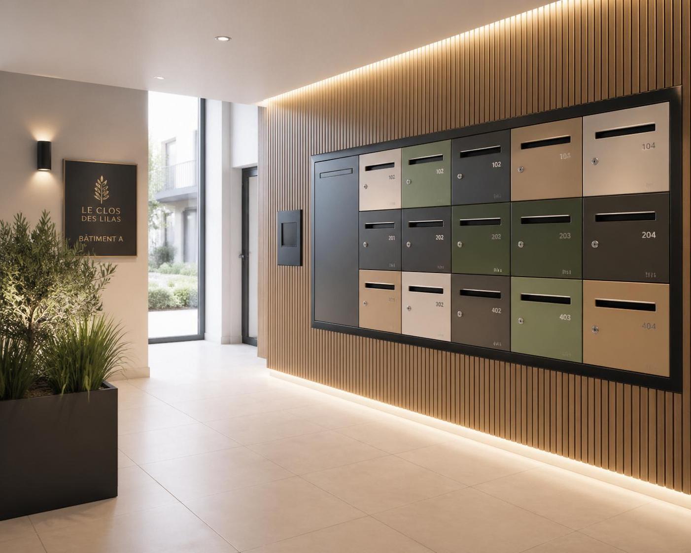 Boîtes aux lettres collectives : comment choisir la solution idéale pour votre immeuble 3 découvrez comment choisir la boîte aux lettres collective parfaite pour votre immeuble en fonction de vos besoins, de la sécurité et du design.