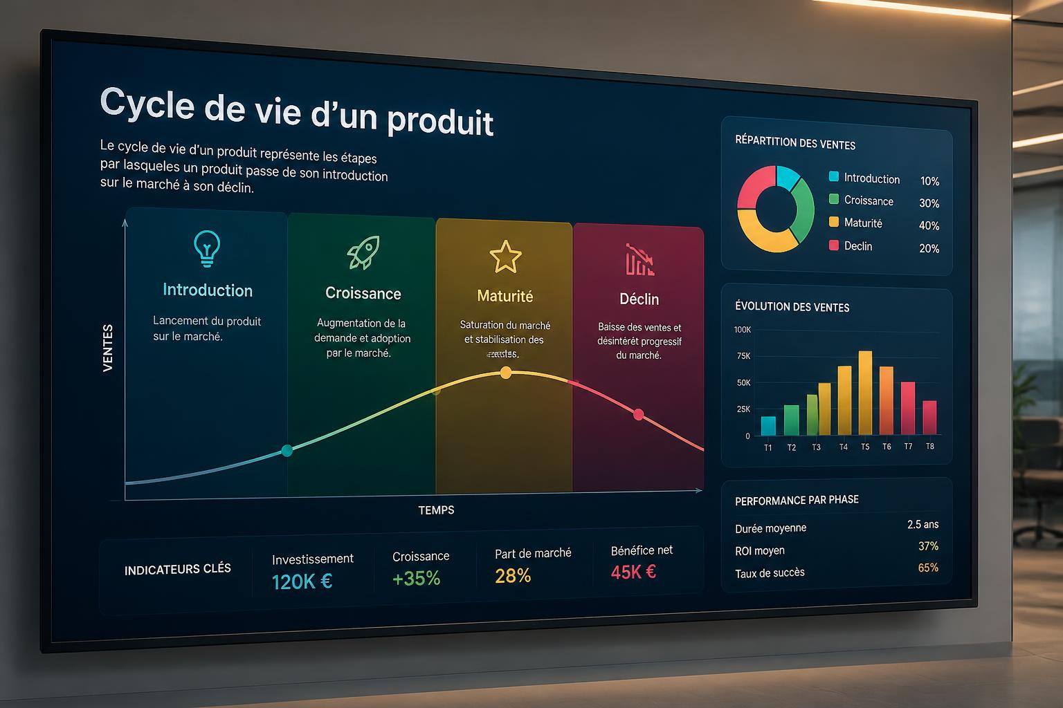 Comprendre le cycle de vie d’un produit pour booster vos ventes 3 découvrez comment maîtriser le cycle de vie d’un produit pour optimiser vos stratégies et augmenter efficacement vos ventes.