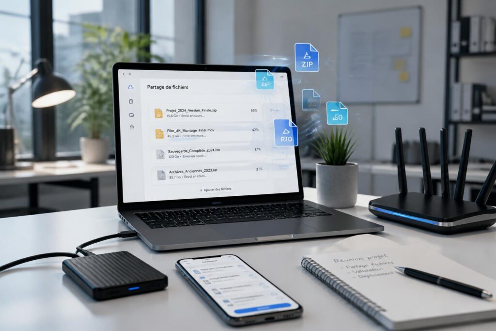 Partager un fichier volumineux facilement : nos astuces efficaces pour gagner du temps 8 découvrez nos astuces efficaces pour partager un fichier volumineux facilement et gagner du temps. simplifiez vos échanges de gros fichiers en toute rapidité.
