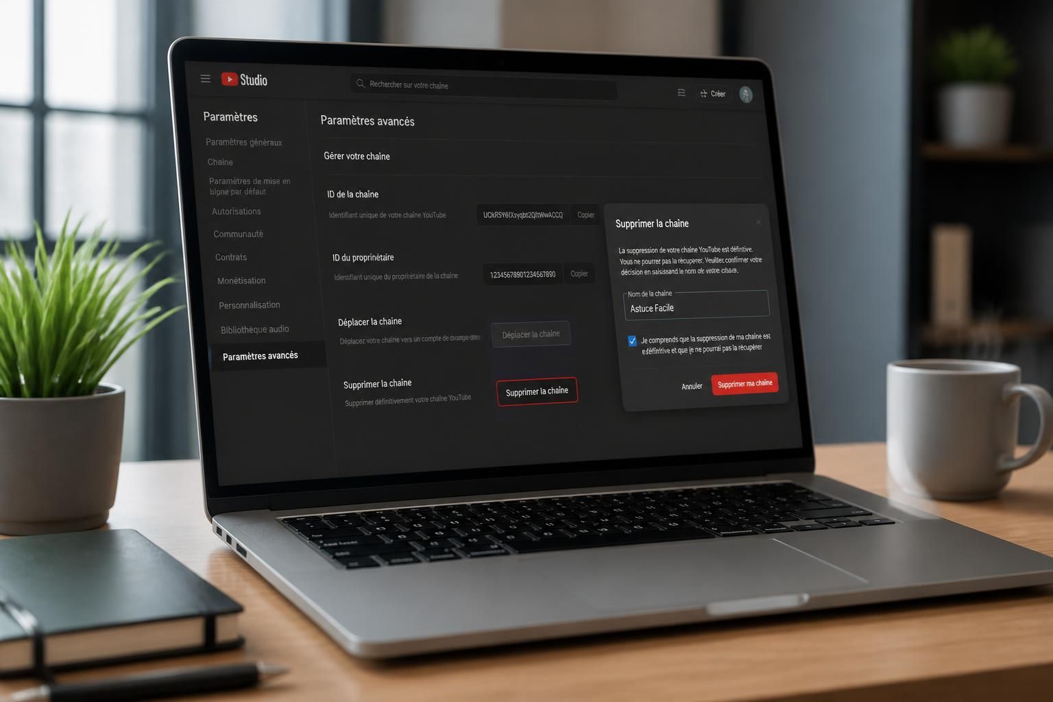 Supprimer une chaîne YouTube sans perdre son compte Google 3 découvrez comment supprimer une chaîne youtube tout en conservant votre compte google intact, grâce à notre guide simple et rapide.